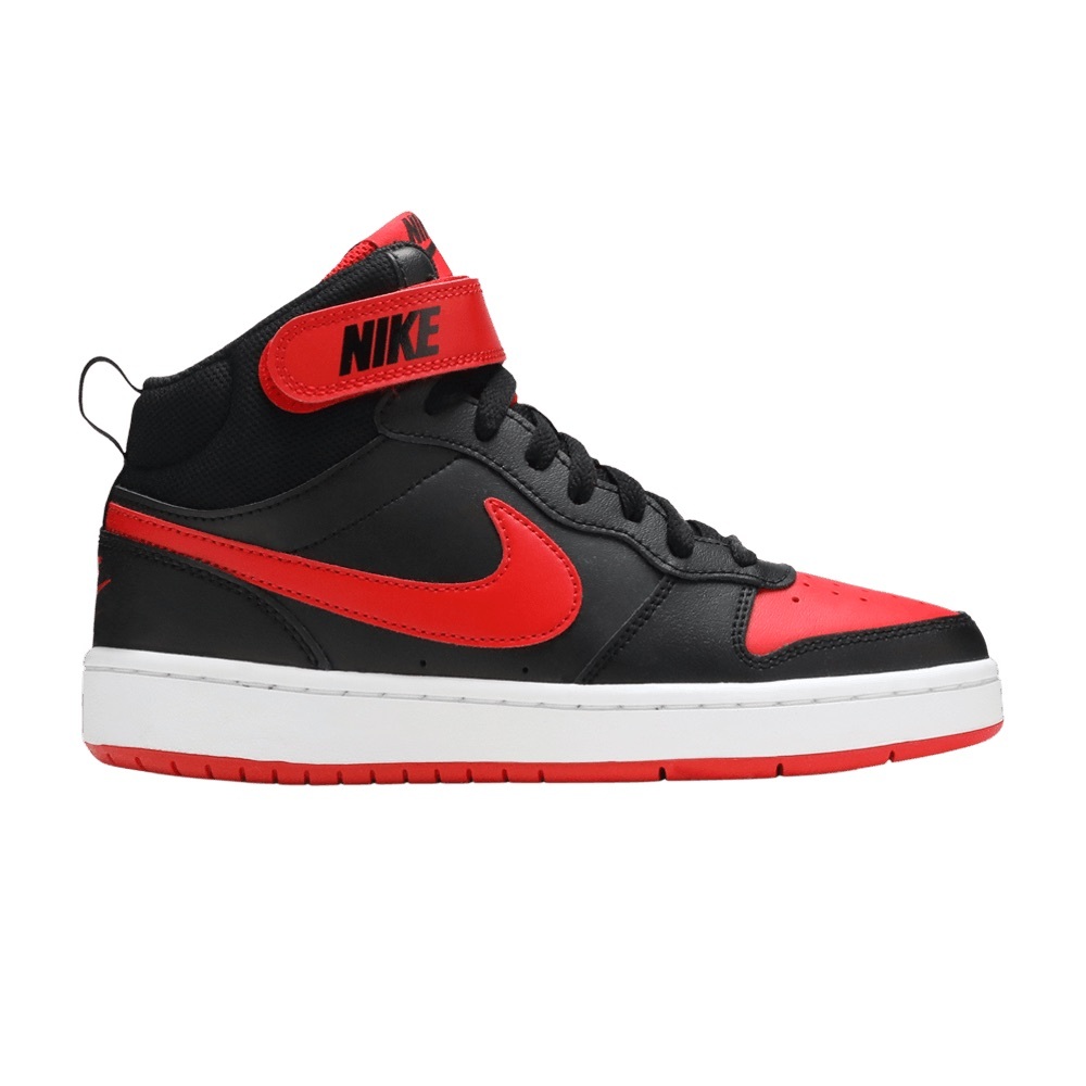 Nike Kids Black and Red Sneakers